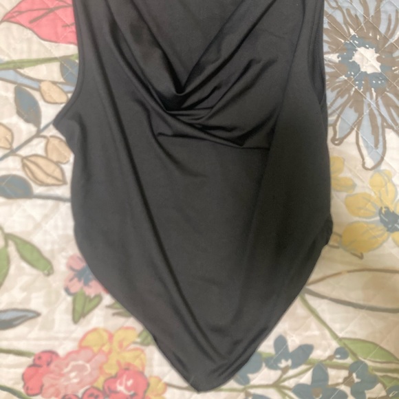 Cowl drop black top🖤 - Picture 3 of 3
